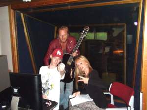 Markus, Andreas and Claire